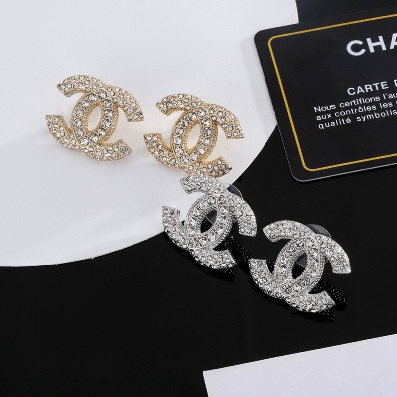 Ch*el earrings